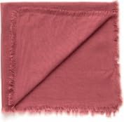 Cross with Dove Embroidered Linen Napkin (Natural)