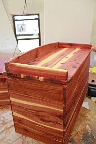 cedar chest, hope and keepsake storage, cabin and bedroom furniture, storage trunk, wooden cedar chest, real wood furniture - Handmade Lifestyle Shop