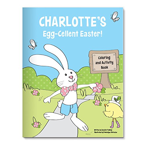 Personalized Coloring & Activity Book for Kids - I See Me! (Easter)