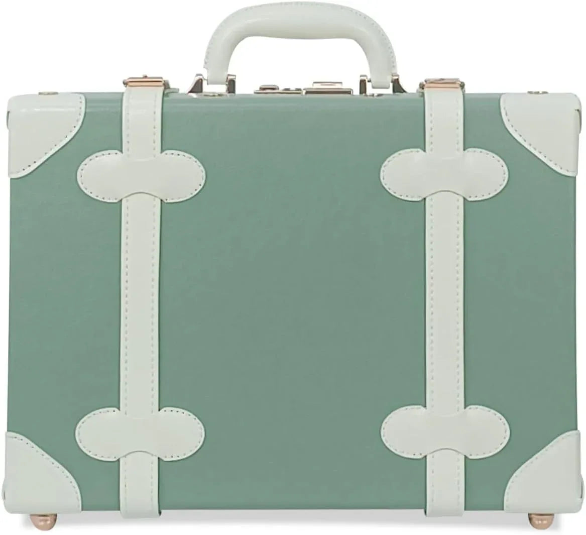 Unitravel Baby Keepsake Case, Handmade Memory Storage Box, Newborn Keepsake Box, Vintage Suitcase for Baby Shower, Baptism, Naming Ceremony or Birthday - Handmade Lifestyle Shop