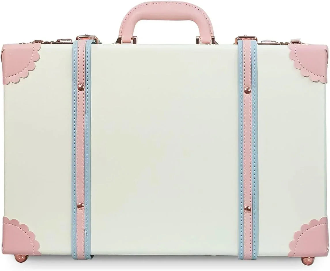 Unitravel Baby Keepsake Case, Handmade Memory Storage Box, Newborn Keepsake Box, Vintage Suitcase for Baby Shower, Baptism, Naming Ceremony or Birthday - Handmade Lifestyle Shop