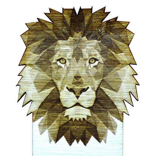 RABBIT Engraved Wood Bookmark | Baltic Birch Wooden Geometric Bunny Animal Creature Book Mark | Great Gift Idea!