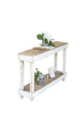 46" Luxe Combo Console (White Combo) - Handmade Lifestyle Shop
