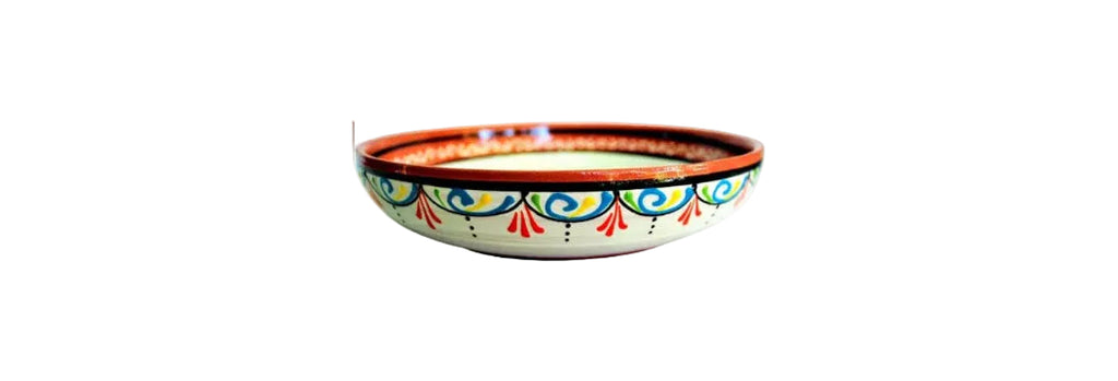 Cactus Canyon Ceramics Spanish Terracotta Small Serving Dish, Red - Handmade Lifestyle Shop