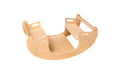 Montessori Wooden Seesaw for Kids | Rock&Roll teeter totter | Balance Board for Toddlers | Indoor Wooden Play Equipment | Handcrafted Wooden Toy for Physical Development | Children Wooden Rocking Toy - Handmade Lifestyle Shop