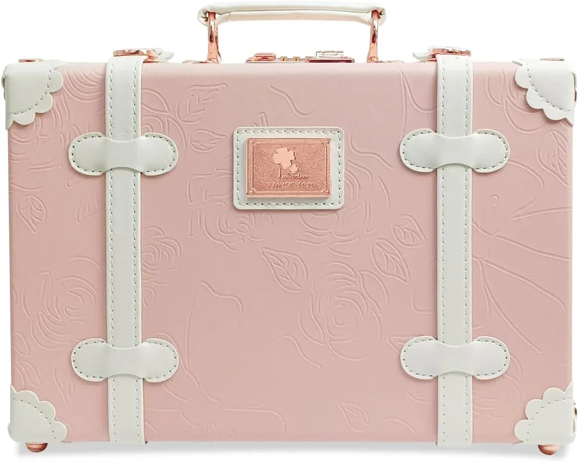 Unitravel Baby Keepsake Case, Handmade Memory Storage Box, Newborn Keepsake Box, Vintage Suitcase for Baby Shower, Baptism, Naming Ceremony or Birthday - Handmade Lifestyle Shop