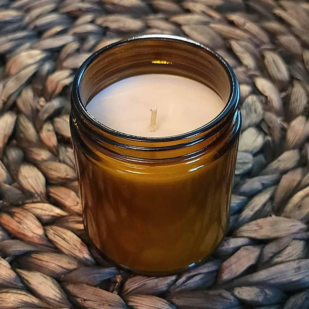Vanilla Bourbon Candle | Arctic Wicks 9oz Coconut & Beeswax Candles | Scented Non-Toxic Candles for Fall, Winter, Holidays, Gifts For Him, Whiskey Bourbon, Vanilla Candle | USDA Certified Biobased