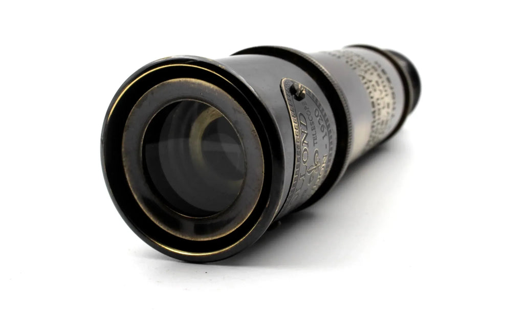 Handcrafted Brass Maritime Telescope with Wooden Box (Style 1) - Handmade Lifestyle Shop
