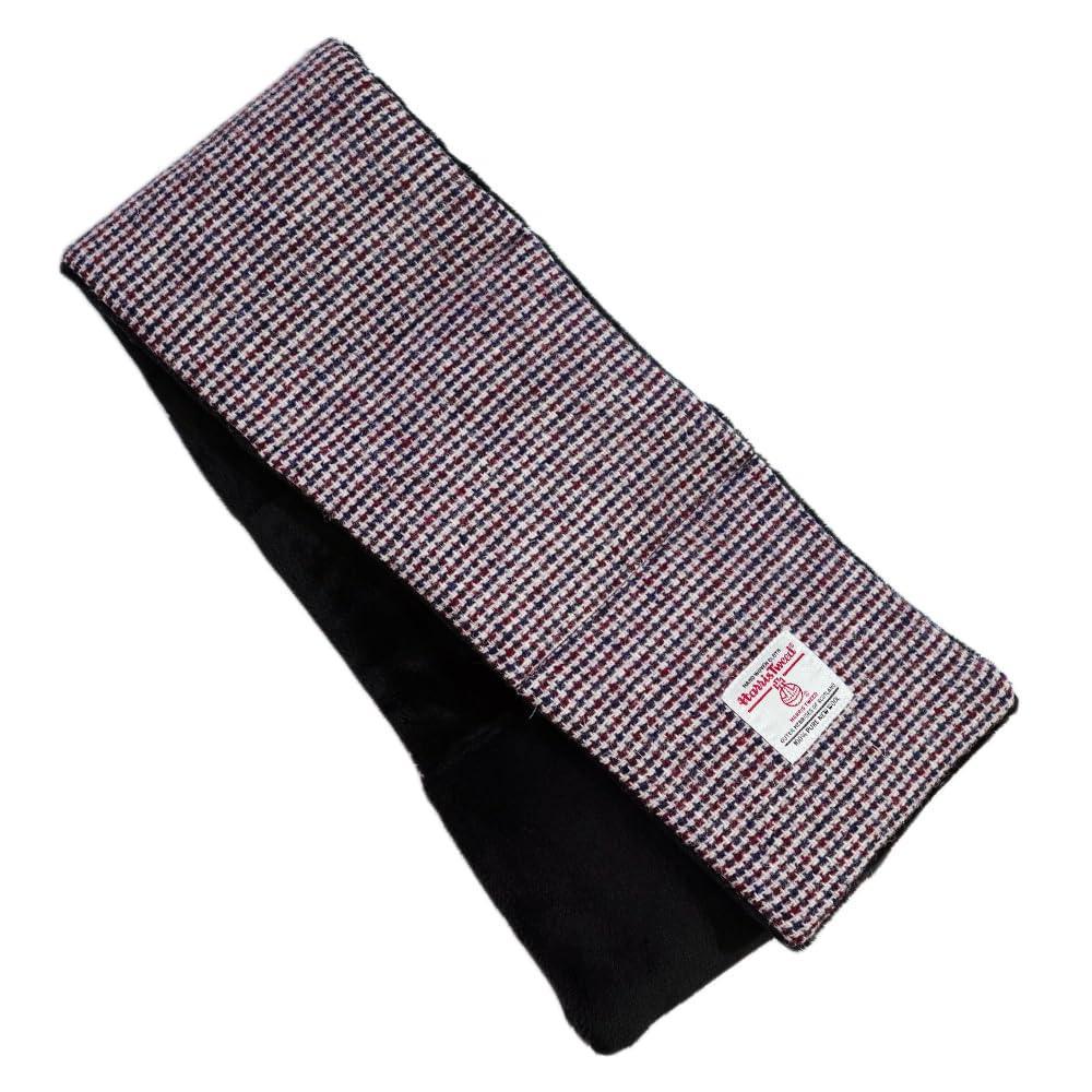 Harris Tweed Tartan Wool Neck Warmer for Women and Men, Handmade Soft Scarf with Plush Lining, Warm Winter Gift - Handmade Lifestyle Shop