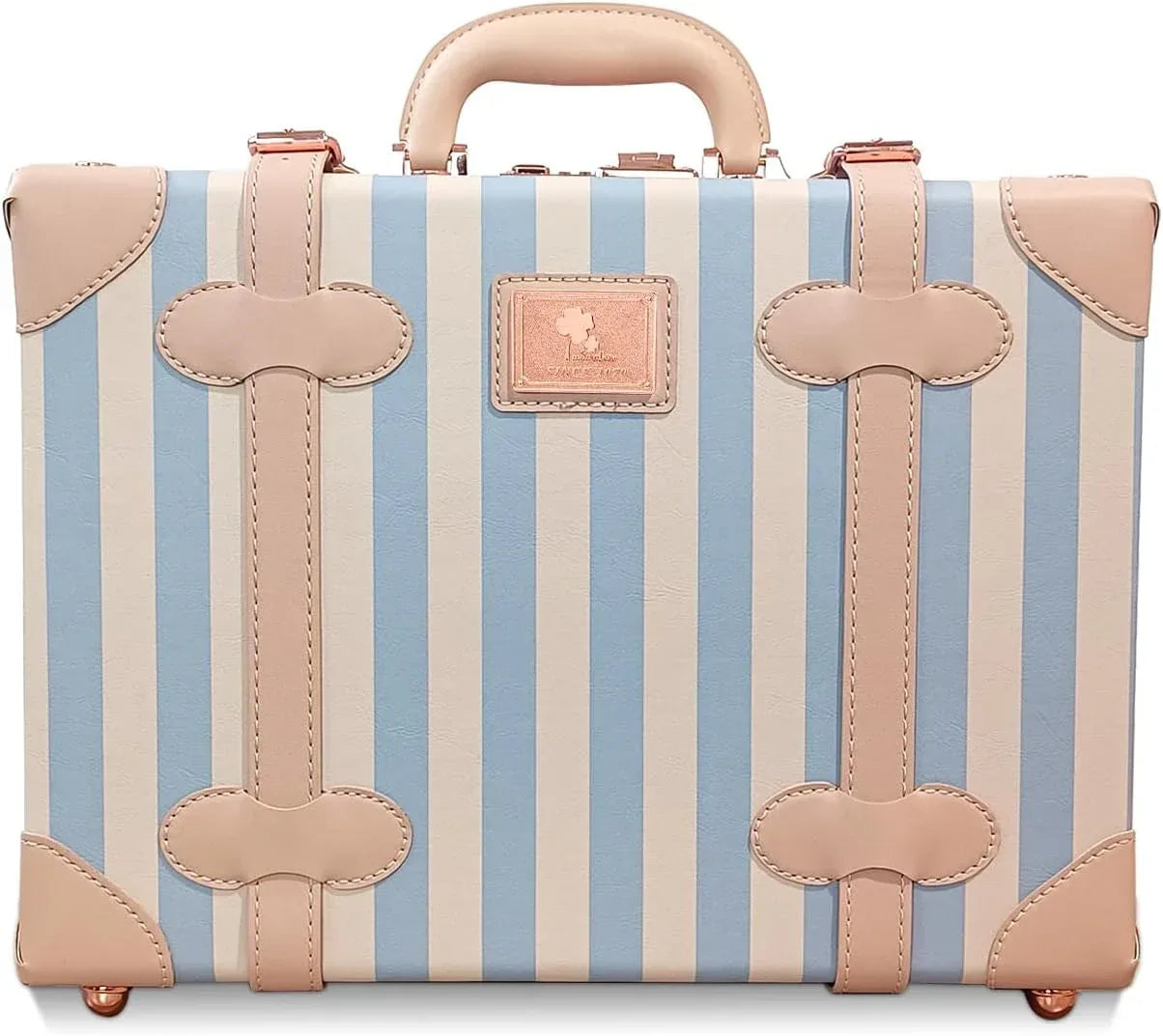 Unitravel Baby Keepsake Case, Handmade Memory Storage Box, Newborn Keepsake Box, Vintage Suitcase for Baby Shower, Baptism, Naming Ceremony or Birthday - Handmade Lifestyle Shop