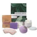Natural Amor Handmade Spa Gift Set 6 pcs– Includes Citrus Bath Bomb, Lavender Hand Cream, Soap, Bath Salt, Candle – Relaxing Self-Care Kit for Women - Handmade Lifestyle Shop