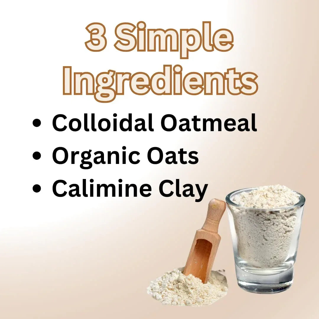 Oats Garden - Baby Oatmeal Bath Soak - Organic Oatmeal, Colloidal Oatmeal & Calamine Clay for Eczema Relief - No Mess Soak Bags, 10 Pack (1 oz each) - Soothes Irritated Skin for Babies & Children - Handmade Lifestyle Shop