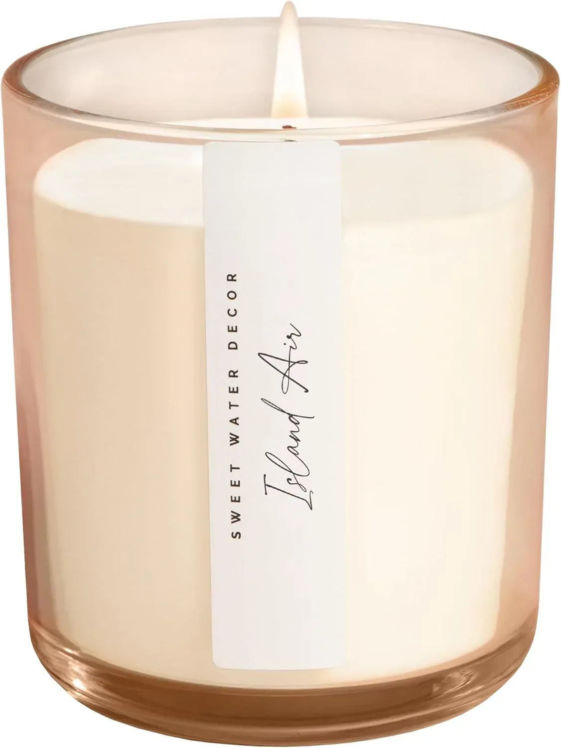 Sweet Water Decor Cashmere and Vanilla Scented Soy Candles – Milky Coconut, Jasmine, Soft Cashmere, Exotic Musk – Cozy Aroma – 50 Hour Burn – 12oz Tinted Glass Jar for Home Decor and Bedroom Decor - Handmade Lifestyle Shop