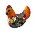 Small Talavera Chicken Planter - Hand-Painted Ceramic Pottery for Indoor & Outdoor Décor - Handmade Lifestyle Shop