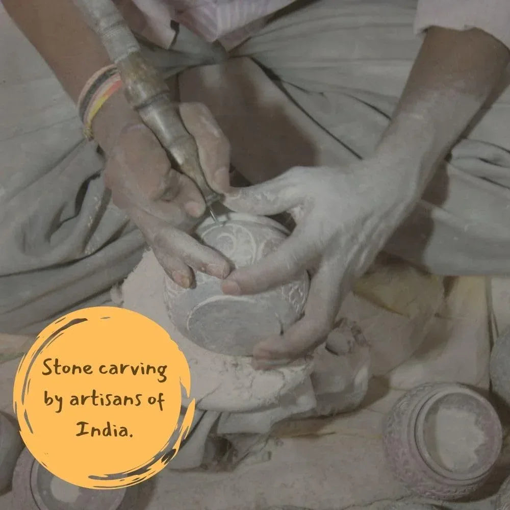 Small Mortar Pestle Set, Kitchen Tools, Kitchen Countertop Decor, Grinding, Crushing, Herbs, Garlic, Nuts, Spices, Rustic Style, Handcrafted, Made from Soapstone, Gray - Handmade Lifestyle Shop