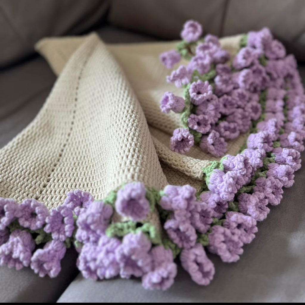 2-in-1 Handmade Crochet Magic Bloom Blanket