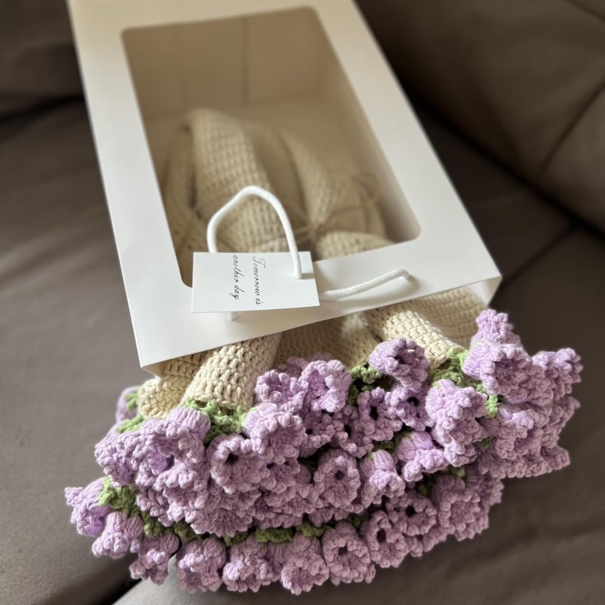 2-in-1 Handmade Crochet Magic Bloom Blanket