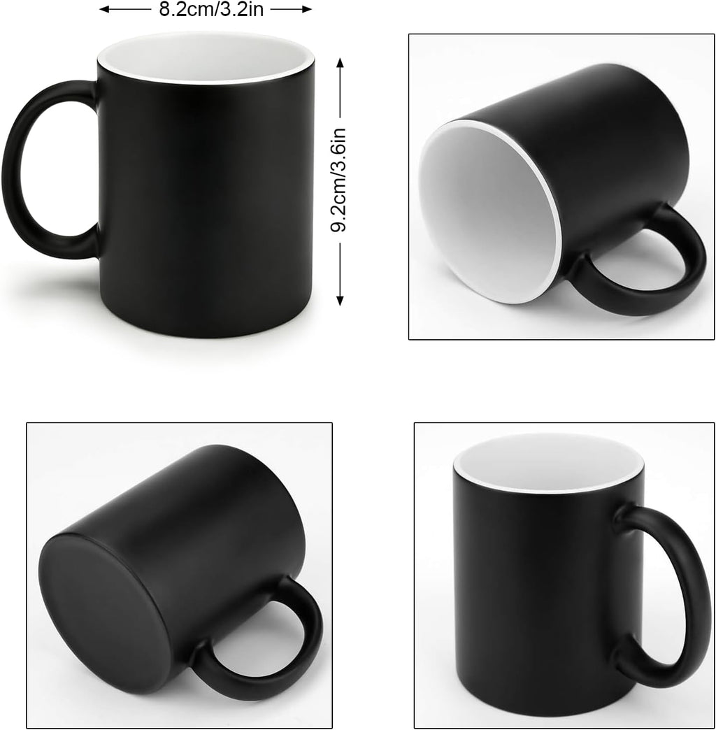 Custom Coffee Mug with Birth Flower & Name - 11oz Large Ceramic Personalized Coffee Cup for Women, Pretty Floral Tea Mugs Gift for Mom Wife Grandma Daughter Sister Coworker Best Friend Birthday