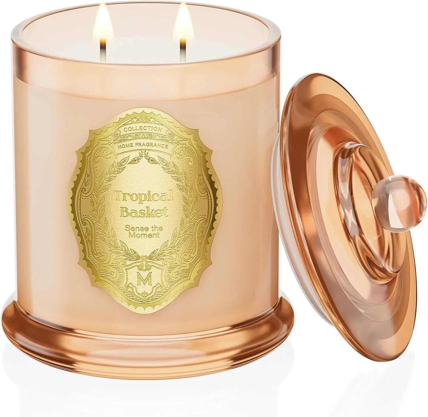 M&SENSE Sage Eucalyptus Candles for Home Scented, 2 Wick 12.7oz Soy Wax Candles Non Toxic,70 Hours Long Burning,Christmas Candles Gift for Stress Relief, Meditation, Yoga - Handmade Lifestyle Shop