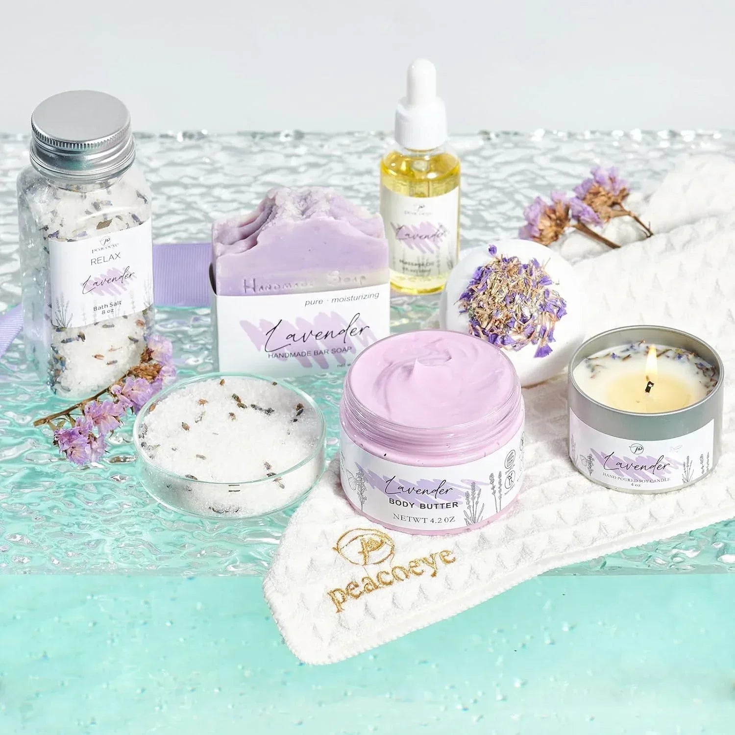 Spa Gifts for Women Valentines Day Bath Baskets Relaxing Spa Self Care Gift for Mom Her Sister Wife Auntie Home Bath Care Package Thank You Birthday for Women Friendship Ideas - Handmade Lifestyle Shop