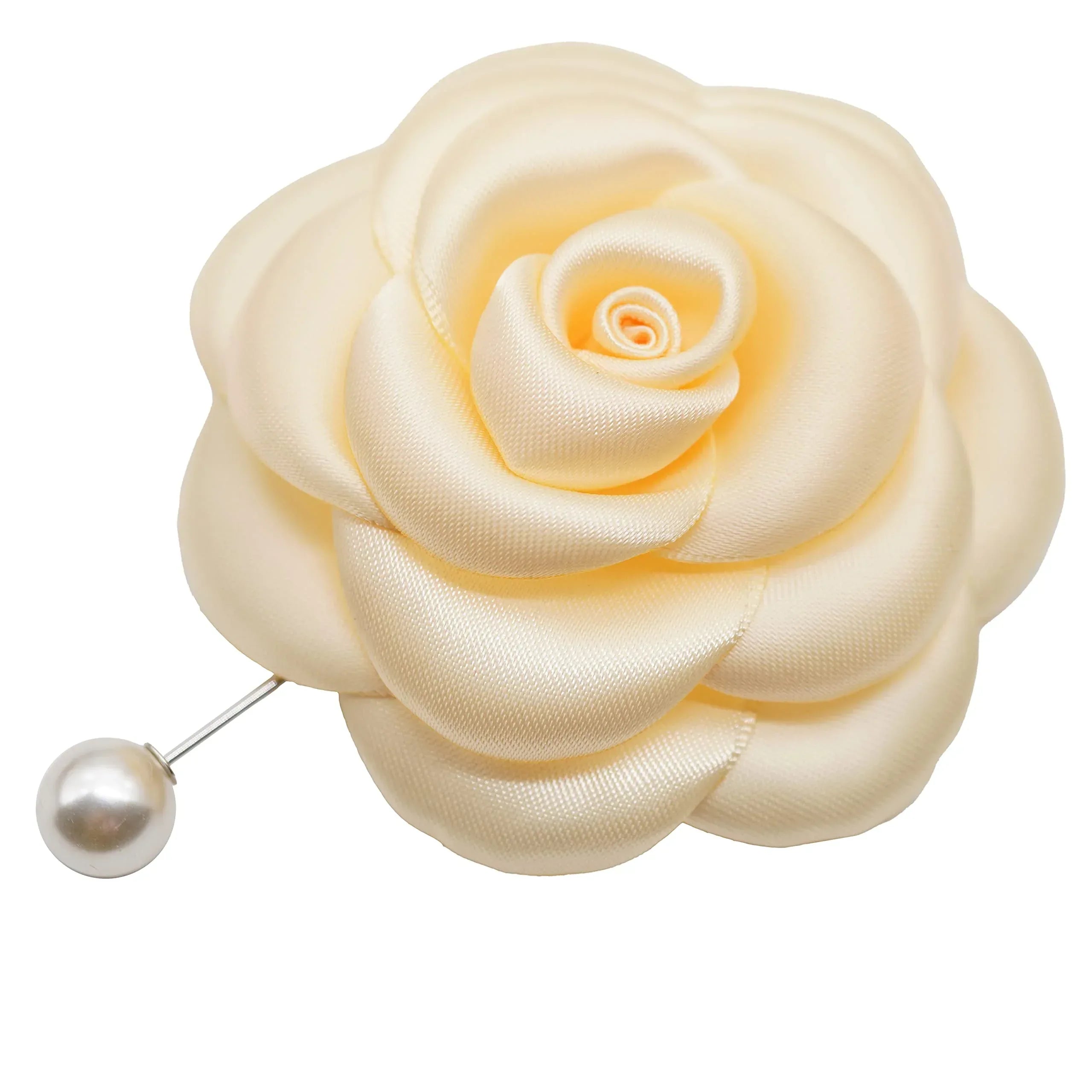 Silk Rose Flower Pin Brooch By NhanDo Handmade – COLOURFUL Floral Brooch Pin, Handmade Gift Ideas, Gift for her, Gift For Mom, Bridesmaid gift, valentines day gifts - Handmade Lifestyle Shop