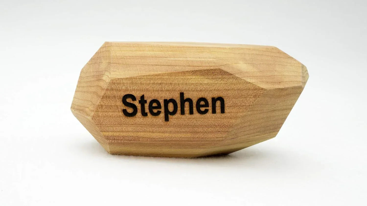 7 Piece Wood Rock Set - Mixed Wood Species - Balancing Blocks - Natural Wood Toy - Organic Jojoba oil and Beeswax Finish - Handmade Wooden Toys - Sensory Toy - USA Made - Personalizable - Handmade Lifestyle Shop