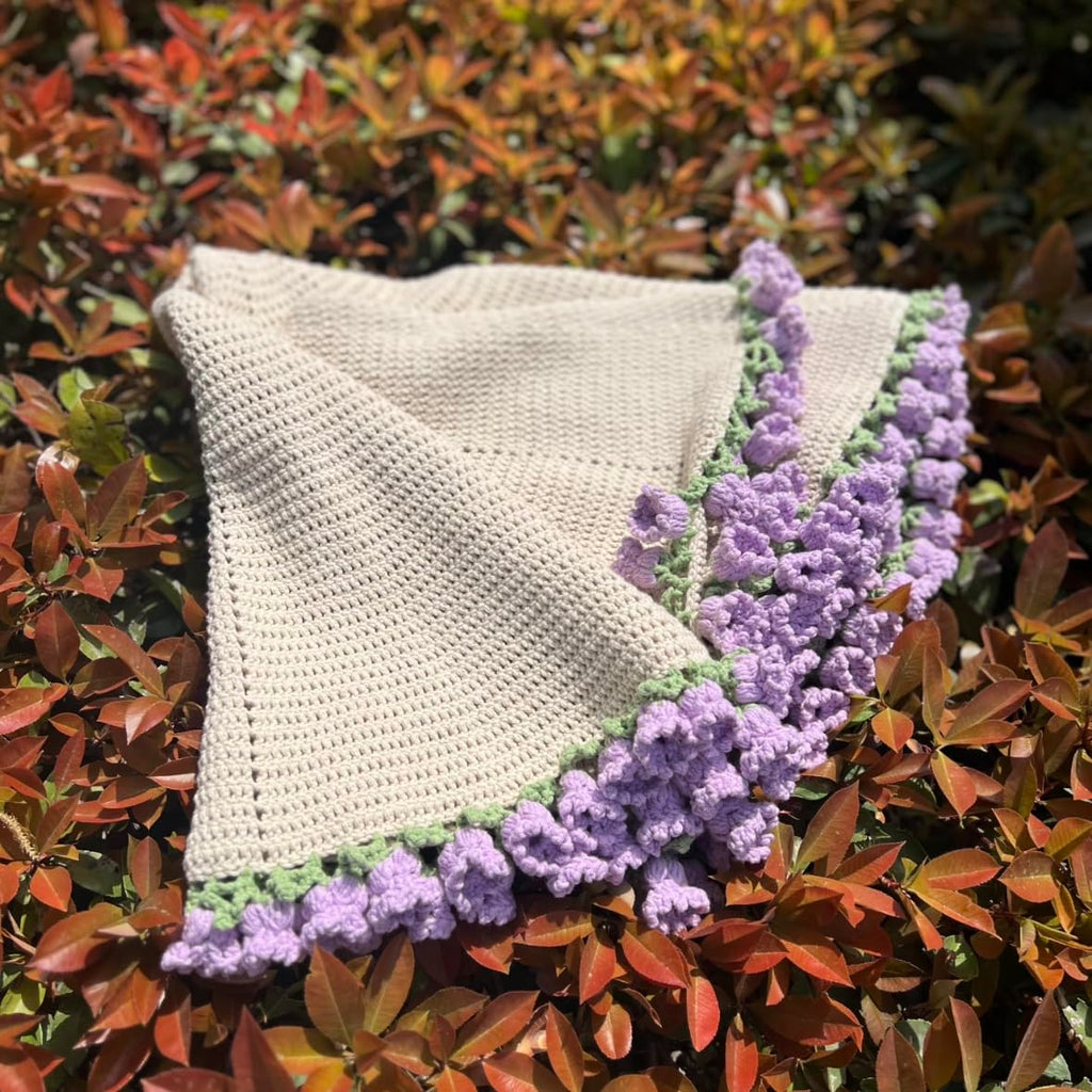2-in-1 Handmade Crochet Magic Bloom Blanket