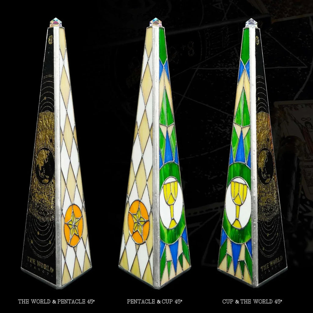 10" Aurora Kaleidoscope for Adults, Tiffany Stained Glass Handmade Adult Kaleidoscope with Gift Box,Anniversary Birthday Christmas New Year Valentine's Day Present Gift - Handmade Lifestyle Shop