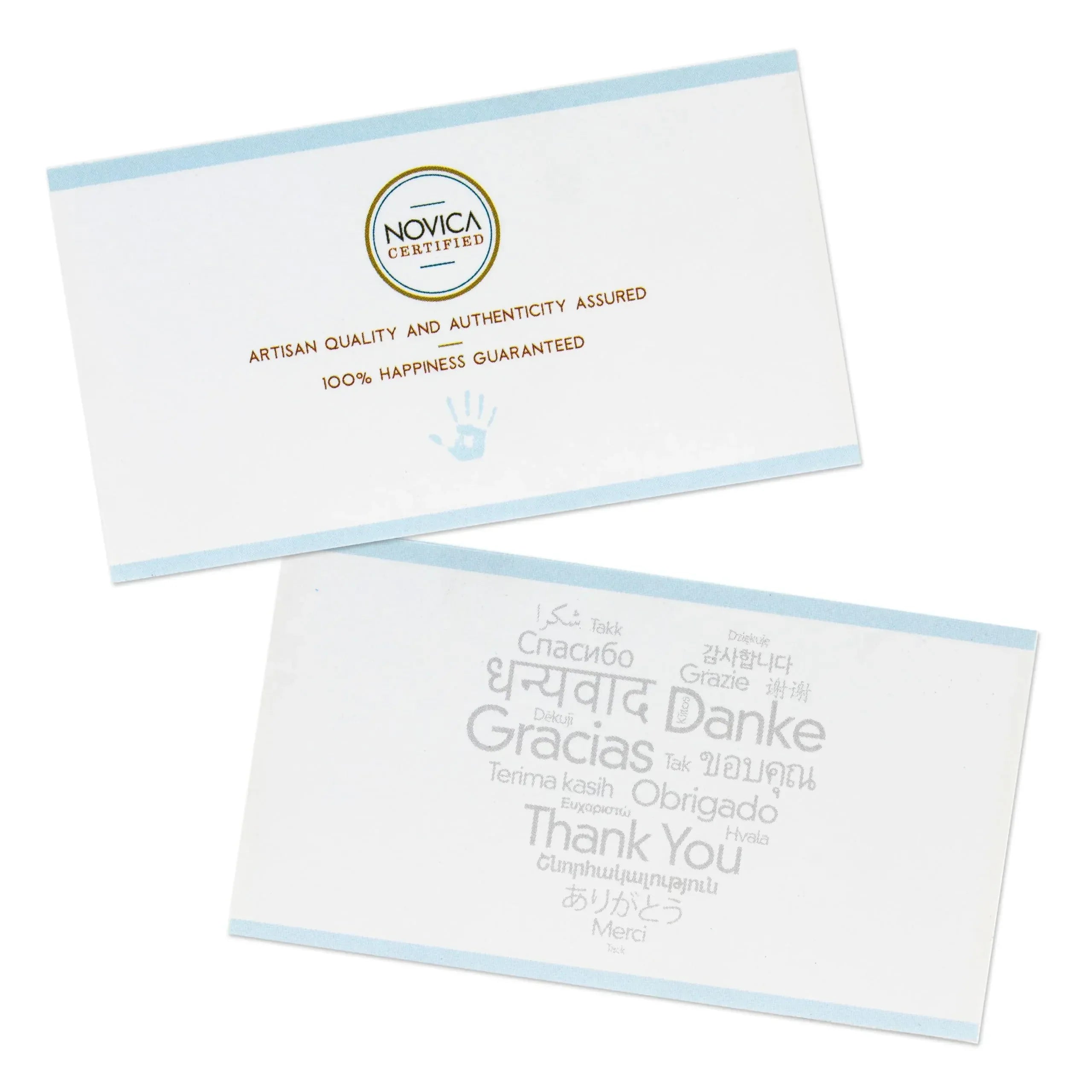 NOVICA Artisan Handmade Dangle Earrings Composite Silver Sterling Reconstituted Blue India Birthstone - Handmade Lifestyle Shop