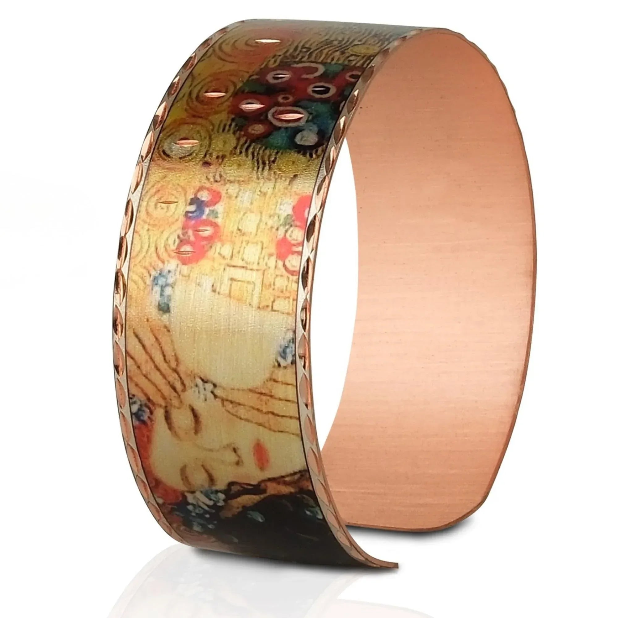Moreni Copper Bracelet for Women with Wooden Gift Box – Art-Inspired Elegant & Timeless Handmade Jewelry Gift - Handmade Lifestyle Shop