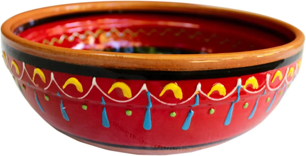 Cactus Canyon Ceramics Spanish Terracotta Deep Serving Dish - Handmade Lifestyle Shop