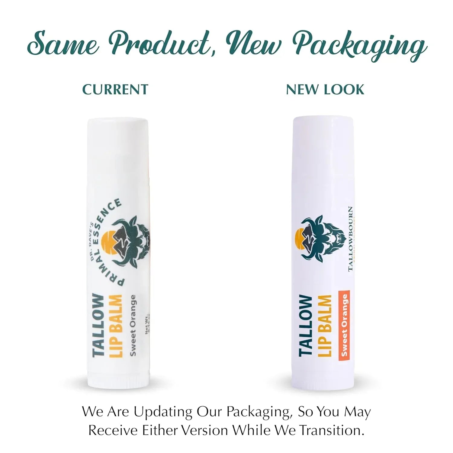 Moisturizing Tallow Lip Balm – Grass-Fed Beef Tallow with Organic Coconut Oil, Beeswax, and Vitamin E – Lip Balm Set – Variety Pack – Travel Essential – 3-Pack - Handmade Lifestyle Shop