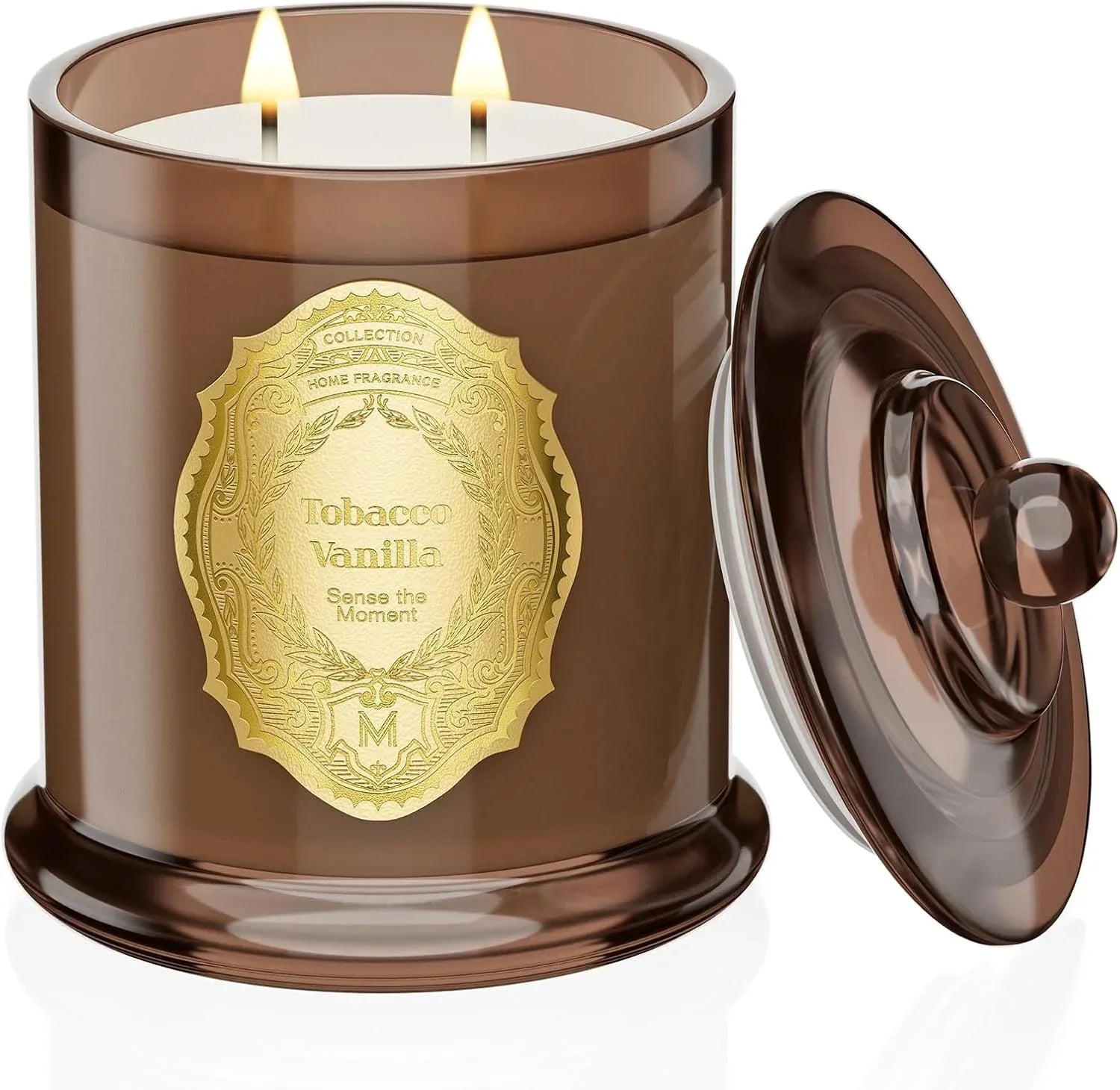 M&SENSE Sage Eucalyptus Candles for Home Scented, 2 Wick 12.7oz Soy Wax Candles Non Toxic,70 Hours Long Burning,Christmas Candles Gift for Stress Relief, Meditation, Yoga - Handmade Lifestyle Shop