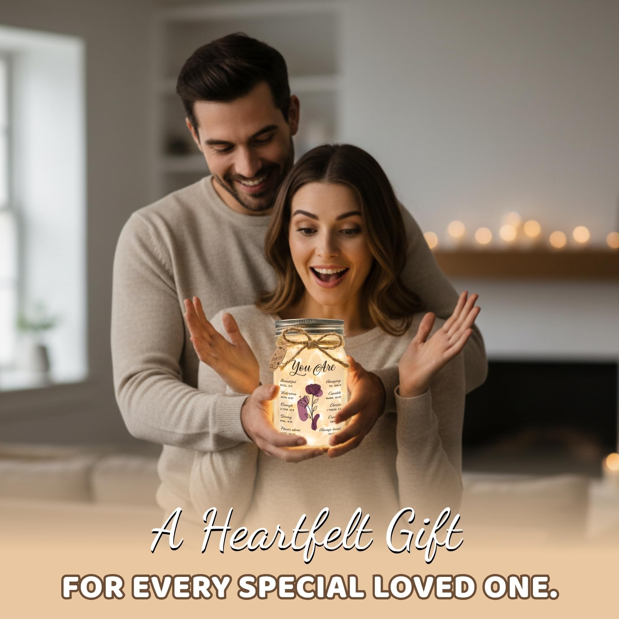 SOLMAY Friendship Gifts for Women – “Good Friends Are Like Stars” Sentimental Keepsake, Best Friend Birthday Gifts for Women Friend, Valentine Gift Idea For Her, Cozy Rustic Home Decor, Ready to Gift