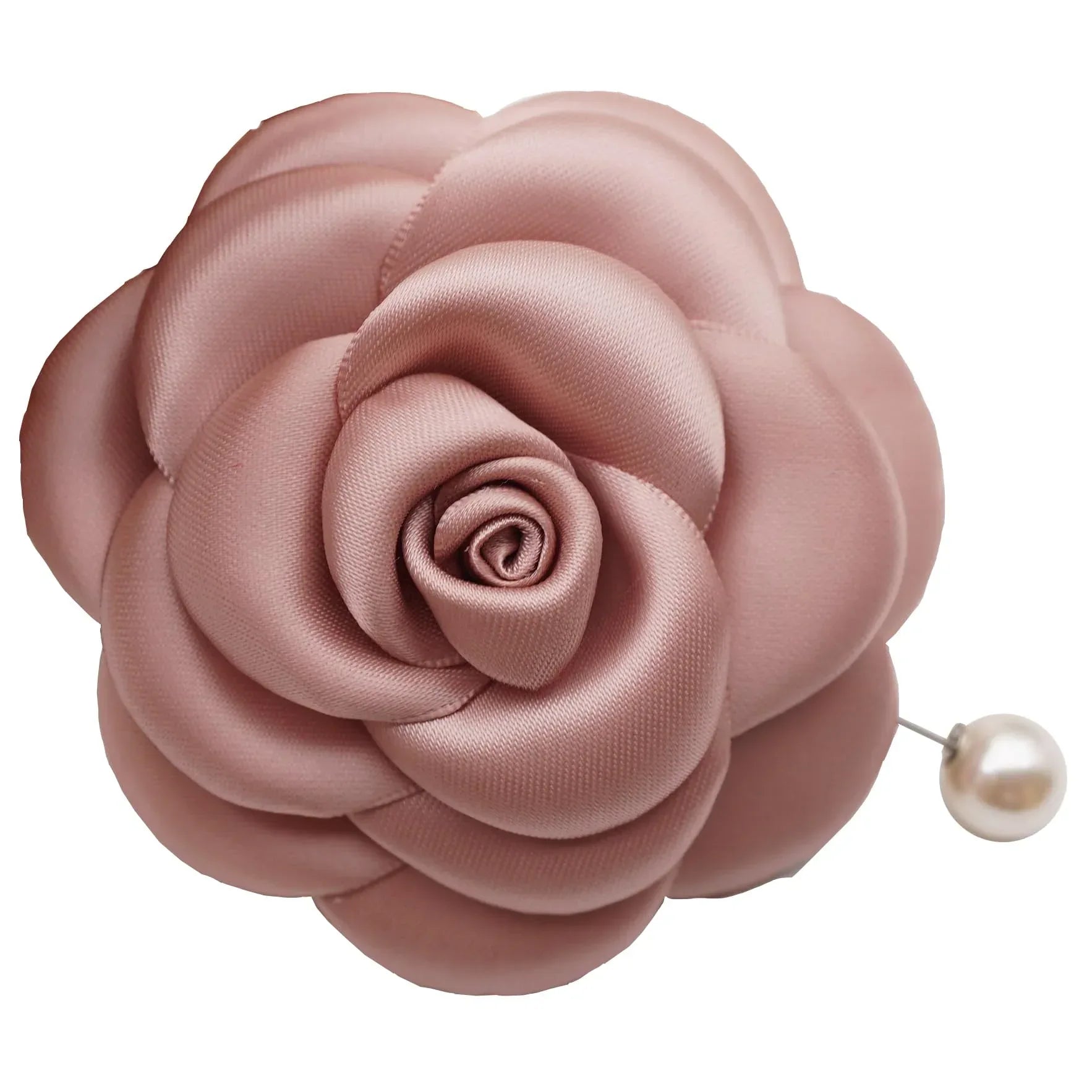 Silk Rose Flower Pin Brooch By NhanDo Handmade – COLOURFUL Floral Brooch Pin, Handmade Gift Ideas, Gift for her, Gift For Mom, Bridesmaid gift, valentines day gifts - Handmade Lifestyle Shop