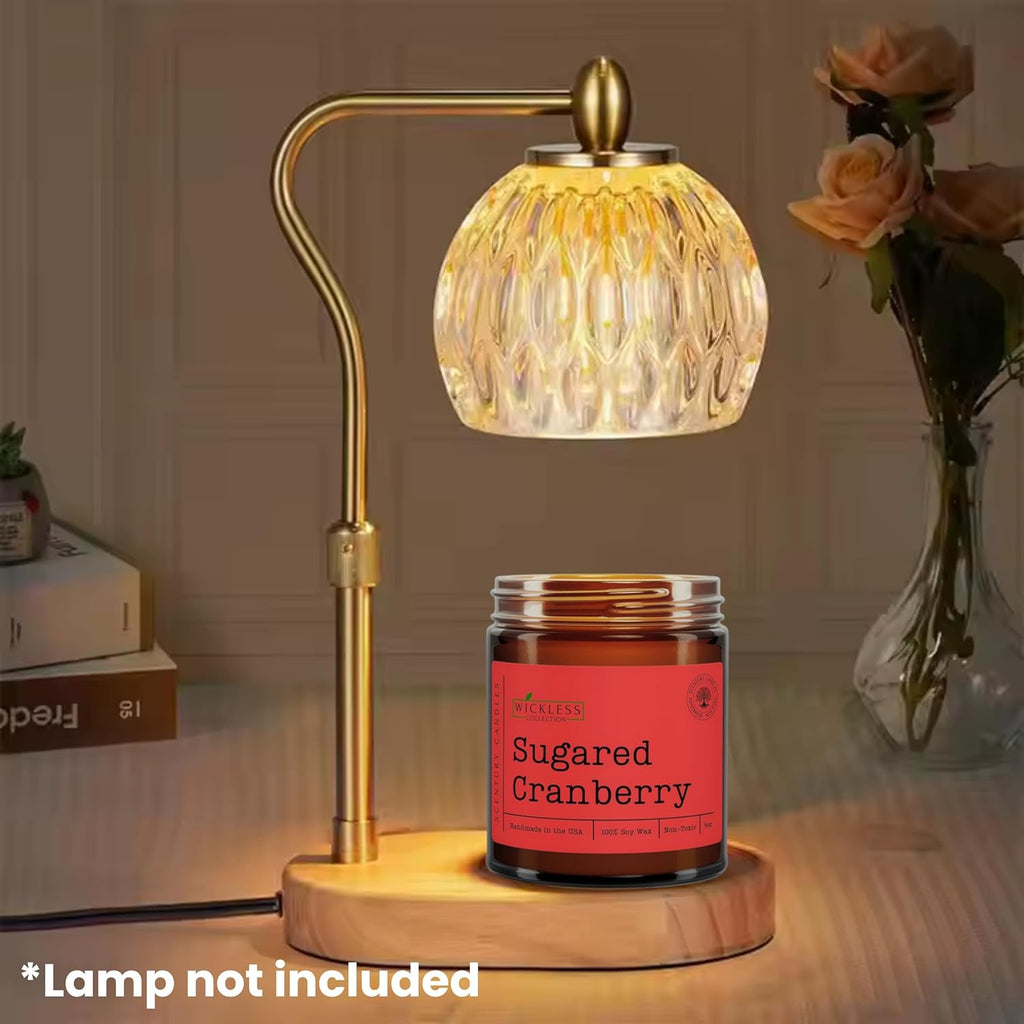 Wickless Vanilla Candles for Candle Warmer Lamp, Many Scents to Choose, 100% Non-Toxic Soy Wax, Scented Candle Melts for Warming Plate, Handmade in The USA (Velvet Vanilla)