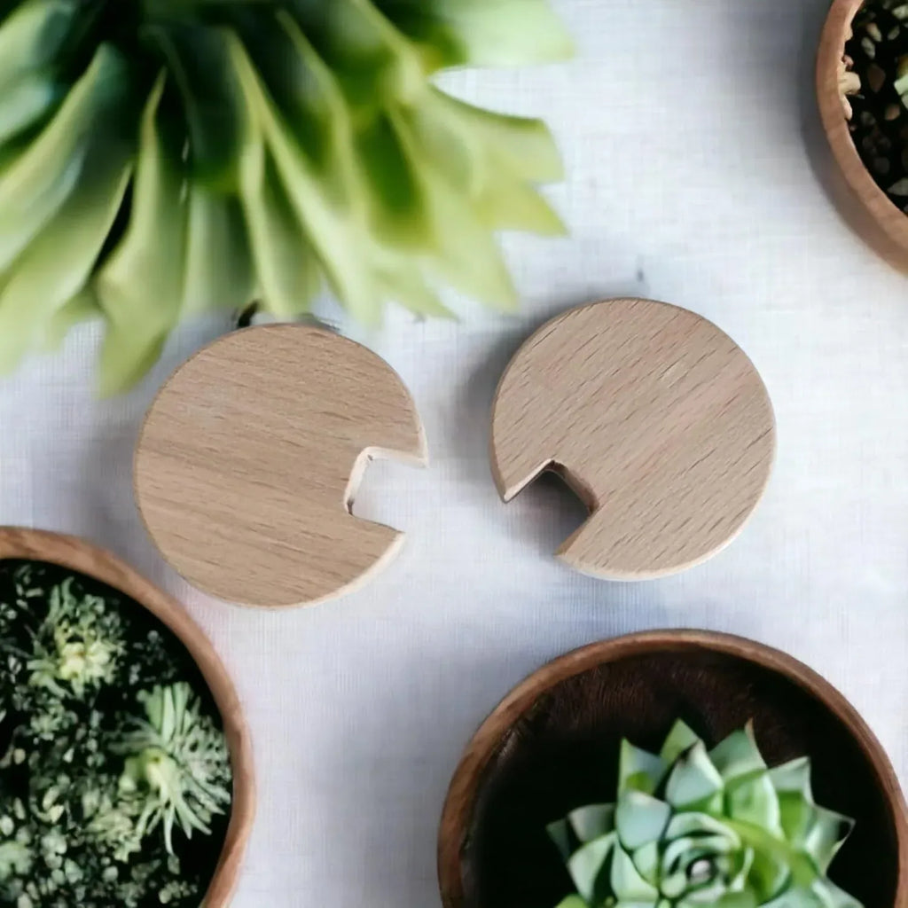 Montessori Wooden Baby Toy Set – Natural Beech Wood Sensory Toys for Infants (0–12 Months) | Rolling Drum, Wooden Rattles, Bell Shaker, Teether Rings | Non-Toxic, Handmade Development Toys - Handmade Lifestyle Shop