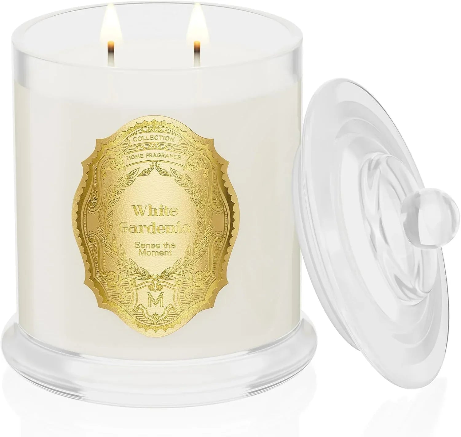 M&SENSE Sage Eucalyptus Candles for Home Scented, 2 Wick 12.7oz Soy Wax Candles Non Toxic,70 Hours Long Burning,Christmas Candles Gift for Stress Relief, Meditation, Yoga - Handmade Lifestyle Shop