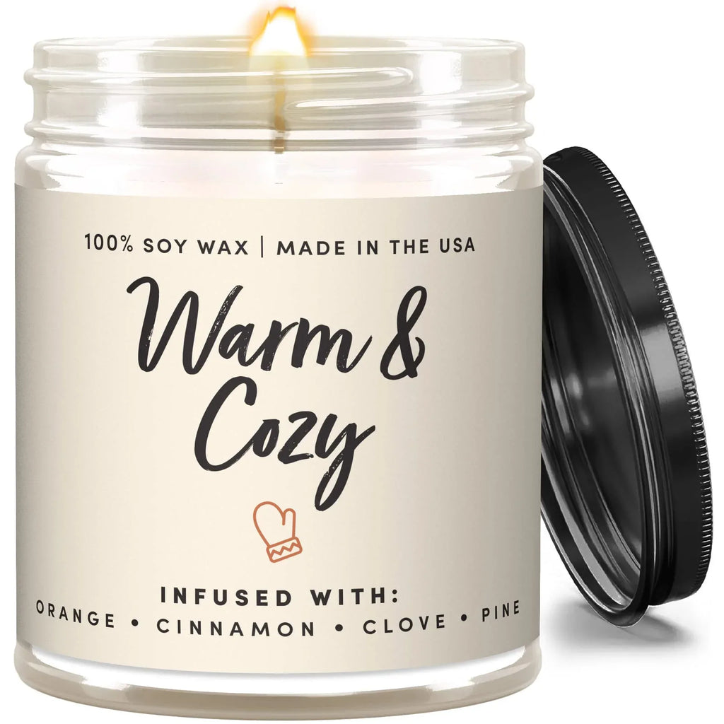 Wax & Wit Cinnamon Rolls Fall Candles for Home Scented – Cinnamon and Buttercream Frosting – Perfect Home Décor Gifts for Autumn, Holiday, Christmas, Winter - 9oz, Soy Wax, 50 Hour Burn - Handmade Lifestyle Shop