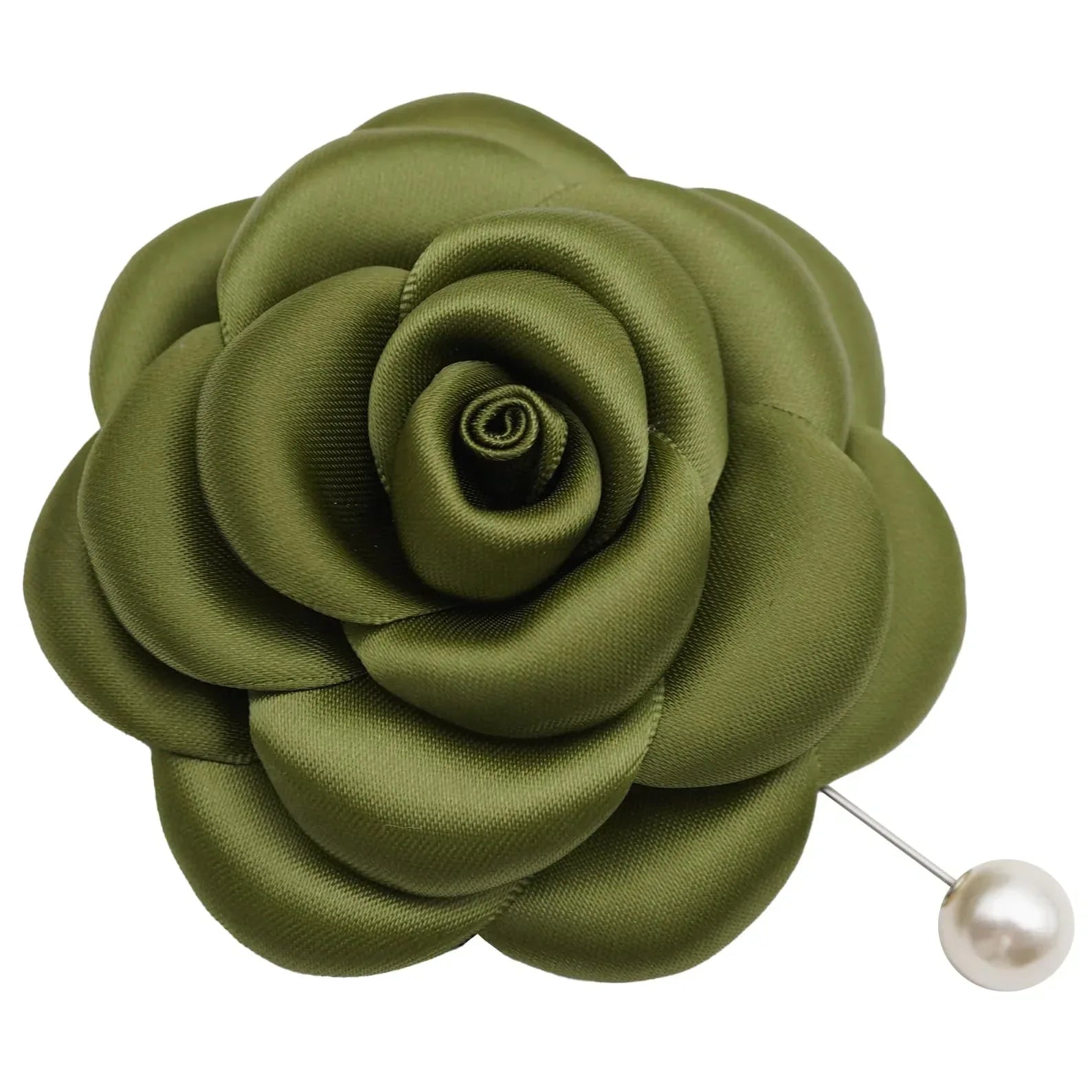 Silk Rose Flower Pin Brooch By NhanDo Handmade – COLOURFUL Floral Brooch Pin, Handmade Gift Ideas, Gift for her, Gift For Mom, Bridesmaid gift, valentines day gifts - Handmade Lifestyle Shop