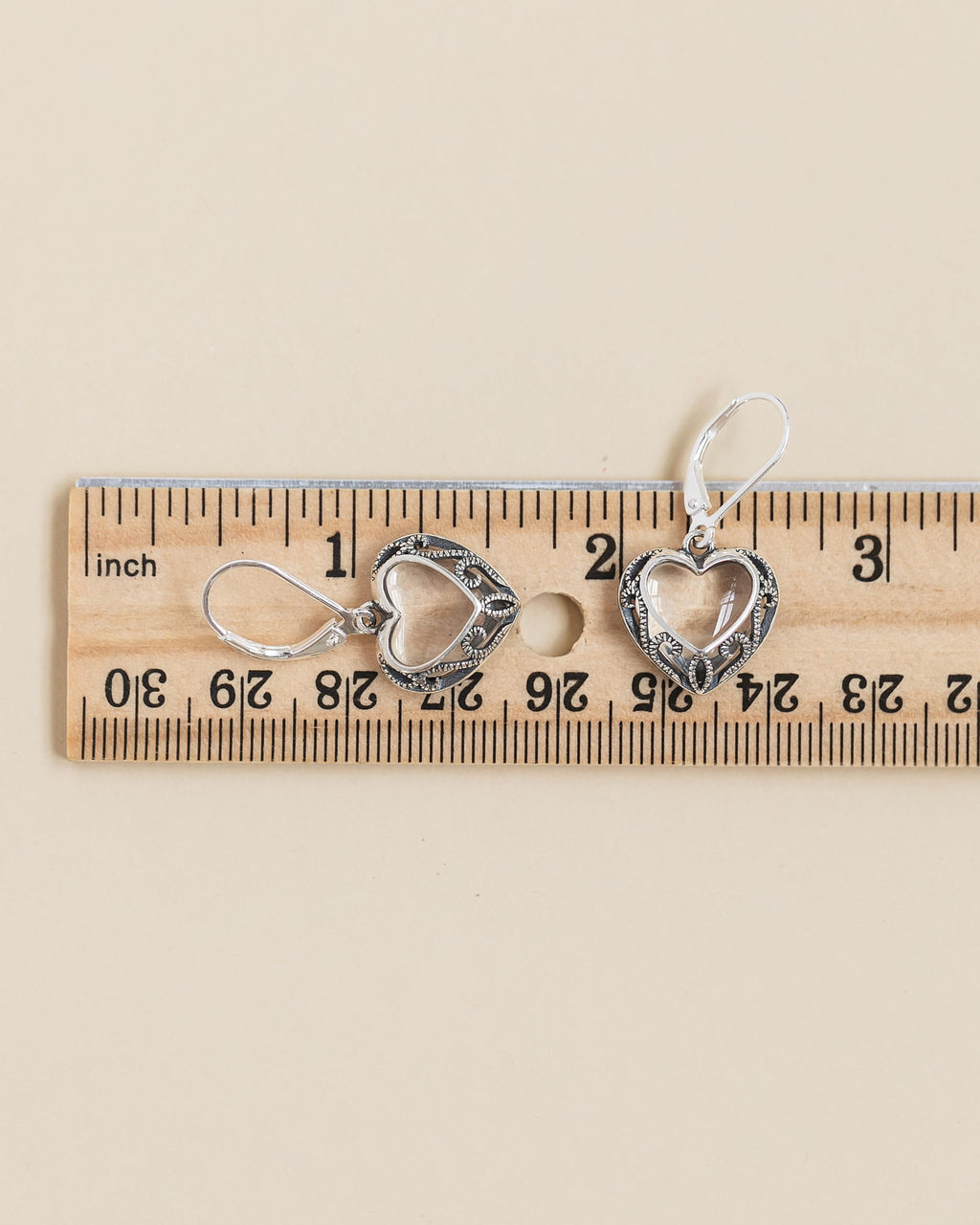 Bottled Up Designs Handmade Homespun Hearts Earrings, Recycled Vintage Glass, Sterling Silver, Eco Friendly, Made in USA, Mothers Day, Women, Anniversary