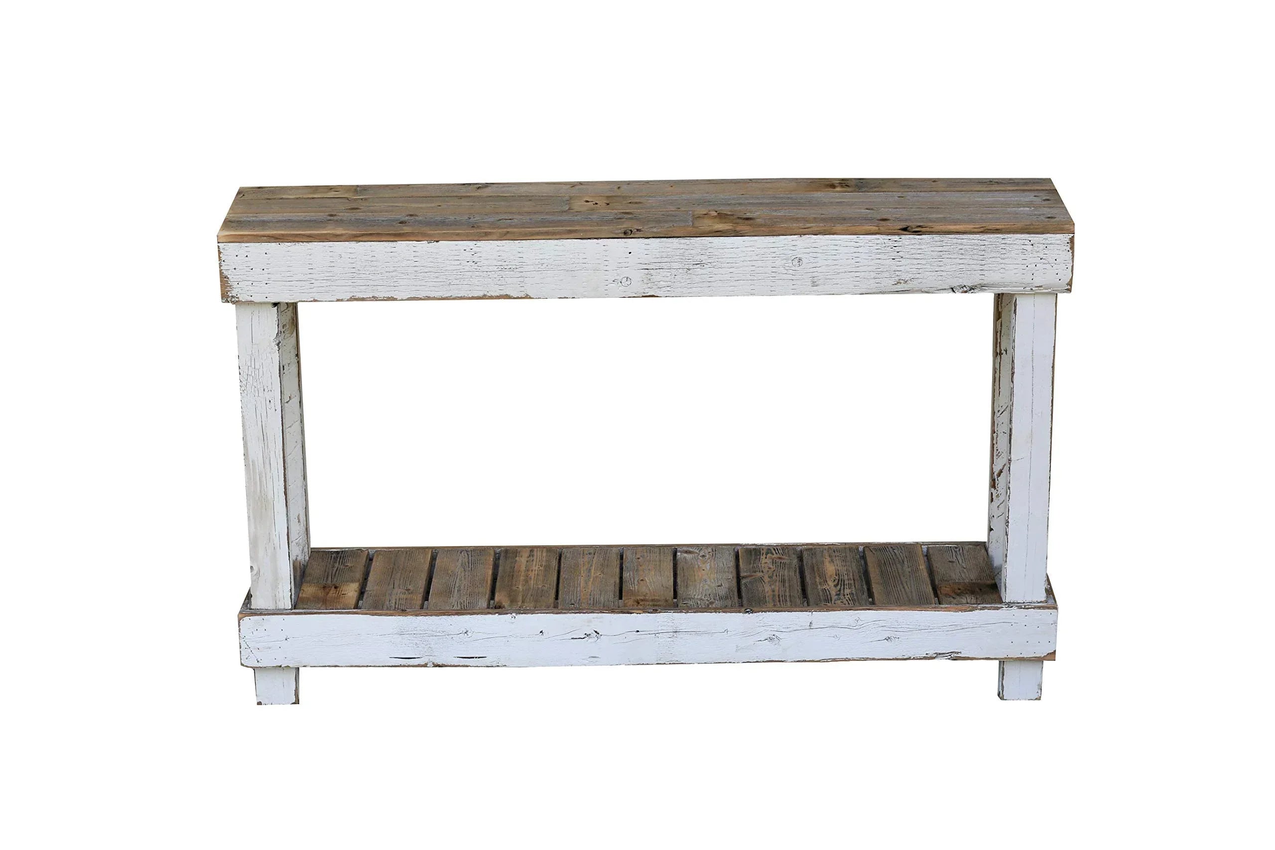 46" Luxe Combo Console (White Combo) - Handmade Lifestyle Shop