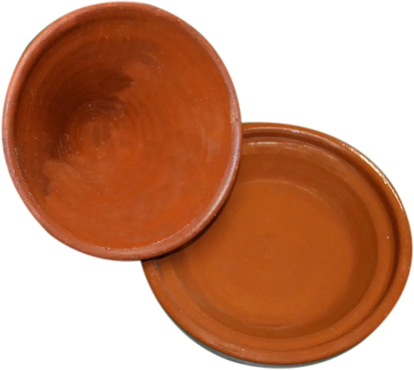 Moroccan Cooking Tagine Handmade Glazed Medium 10 inches Across Traditional Pyramid - Handmade Lifestyle Shop