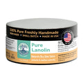 100% Pure Lanolin, Handmade in USA, Unrefined Balm, Dry & Itchy Skin, Cracked Lips, Breastfeeding, Nipple Cream, Baby Care, Moisture-Rich, Nursing Essentials & Petroleum-Free, for Hands, Face & Body - Handmade Lifestyle Shop