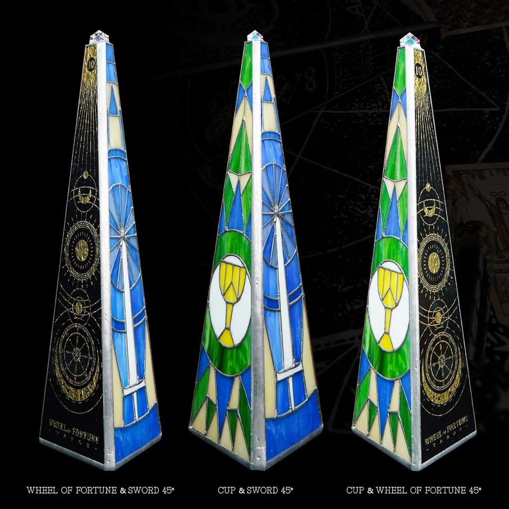 10" Aurora Kaleidoscope for Adults, Tiffany Stained Glass Handmade Adult Kaleidoscope with Gift Box,Anniversary Birthday Christmas New Year Valentine's Day Present Gift