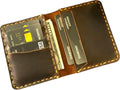 Handmade, Leather Card Wallet, Minimalist Leather Wallet, Bifold Wallet, Front Pocket Wallet, Handmade Leather Card Holder, Leather Wallet for Men, Slim Wallet, Card Wallet - Handmade Lifestyle Shop