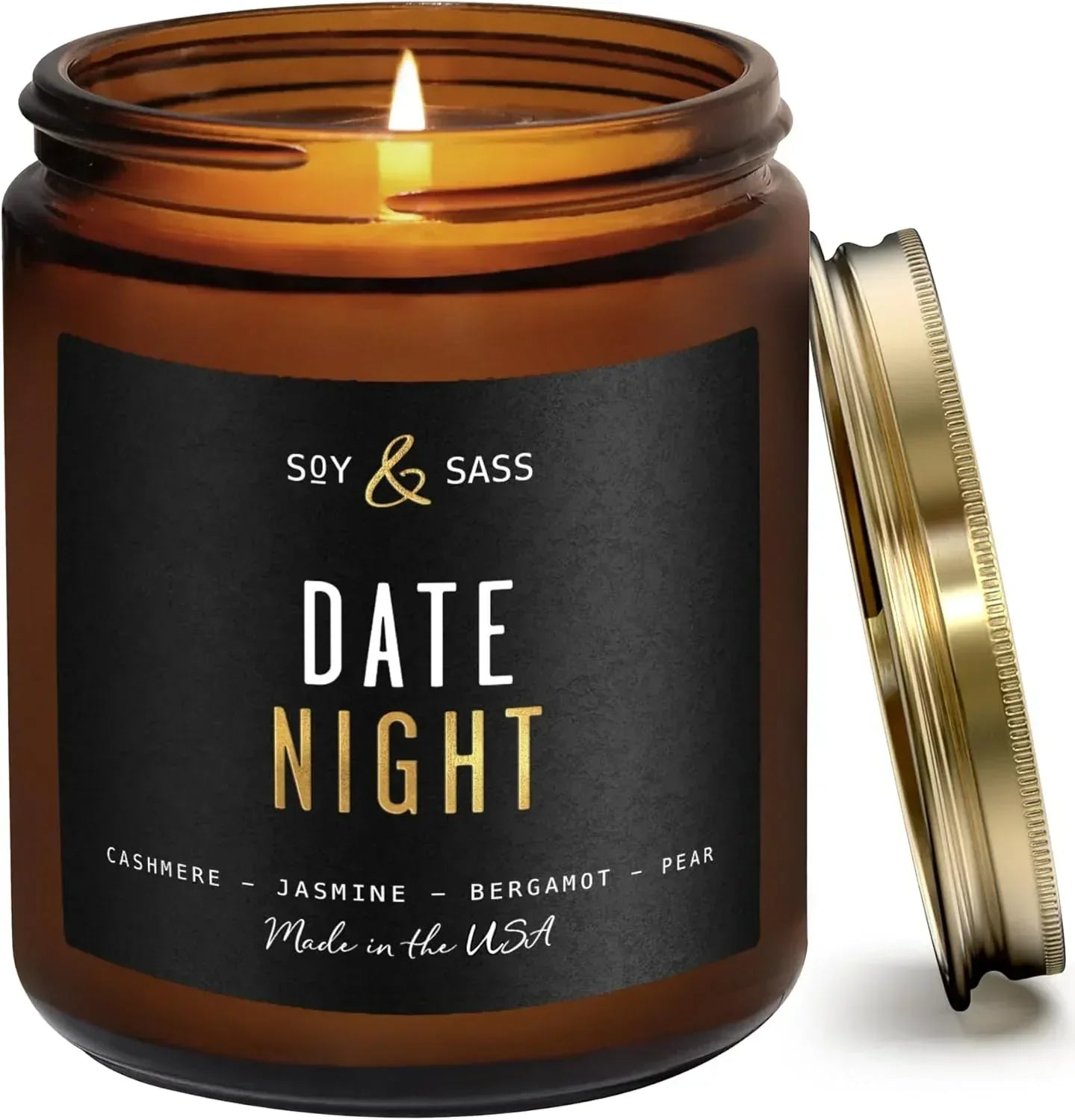 Smoked Vanilla Whiskey Candle - Scented Black Candles for Men or Women - Bourbon, Tobacco & Caramel Soy Wax Mens Candle - Infused w/Essential Oils | Long 50Hr Burn,9oz I Non Toxic I Made in USA - Handmade Lifestyle Shop