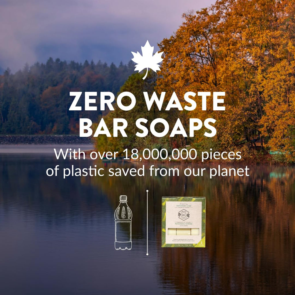 Crate 61 Organics, Handmade in Canada, Plant Based Natural Bar Soap Cold Pressed For Face & Body, w/Premium Essential Oils, For Men & Women 3 Pack (Ginger Cardamom)