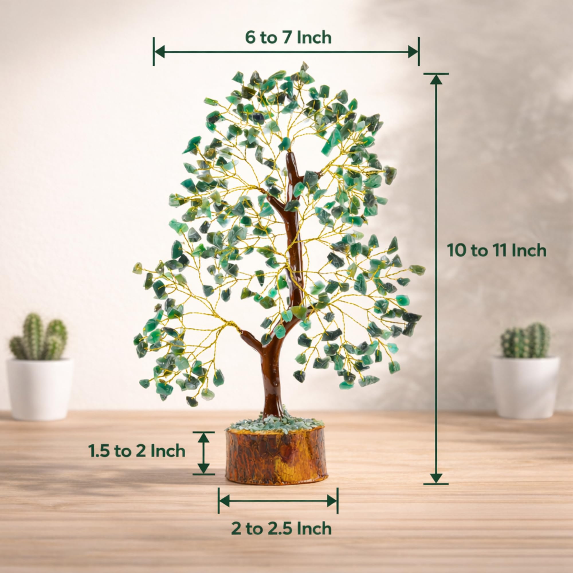 7 Chakra Healing Crystal Tree Kit, Bracelet, Pendant, Necklaces, Handmade Gemstone Money Bonsai Tree of Life Feng Shui Decor for Home Office, Positive Energy, Reiki Healing, for Women