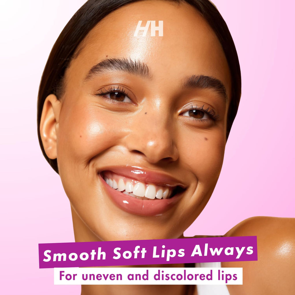 Handmade Heroes Peppermint Lip Scrub - 100% Natural Vegan Conditioning Lip Exfoliator & Sugar Polish for Dry Chapped Lips - Lip Plumper & Hydrating Lip Therapy for Smooth Supple Lips 1 oz